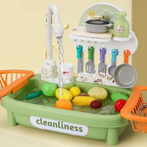 اسباب بازی سینک ظرفشویی پایه دار کودک Fun Kitchen Sink_اسباب بازی